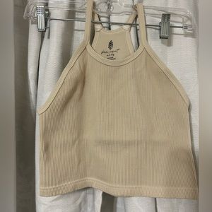 FP movement Happiness Runs Crop Tank Cream, size M/L